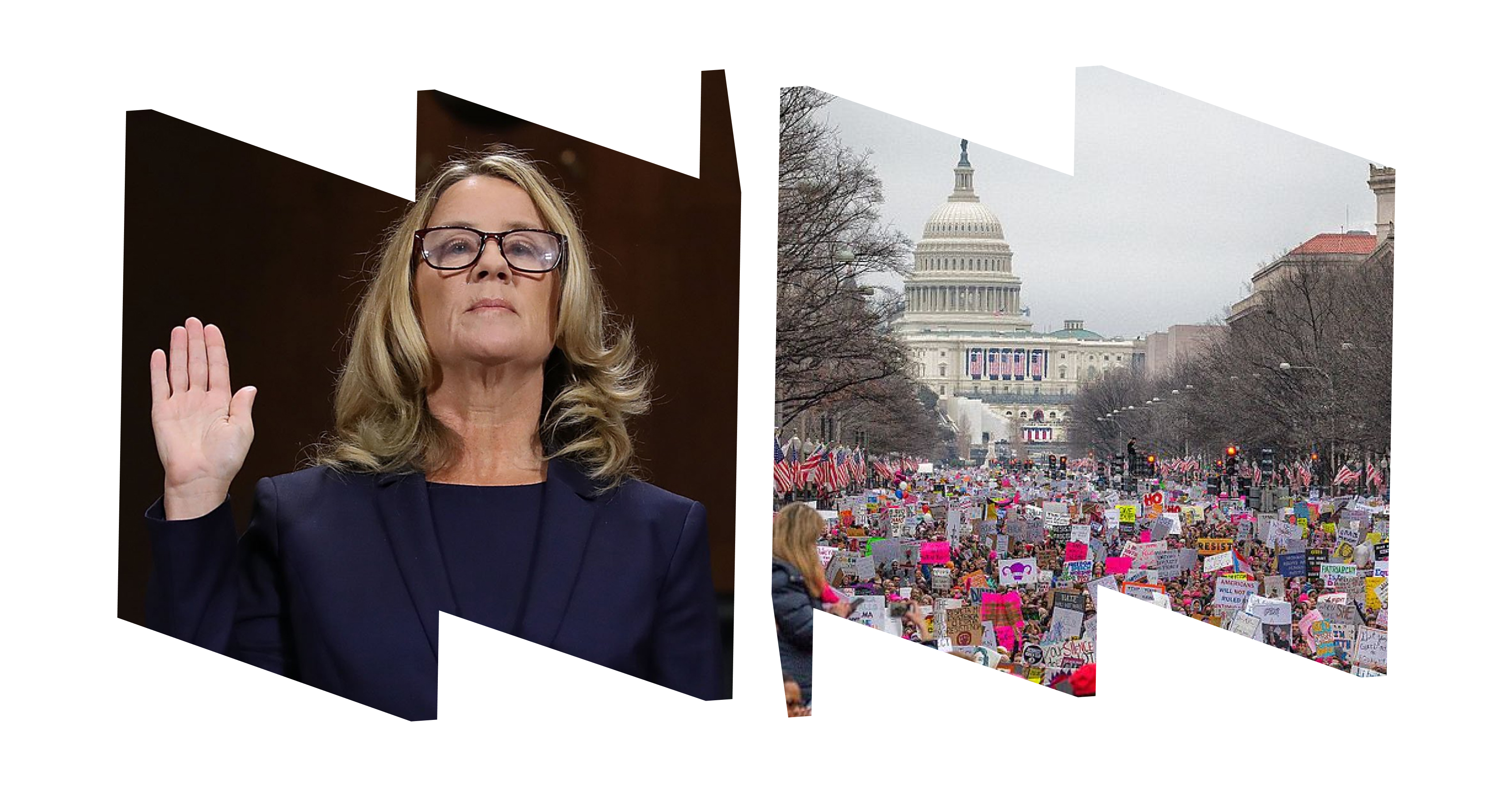 Feminism: The Fourth Wave: Christine Blasey Ford and Women's March images