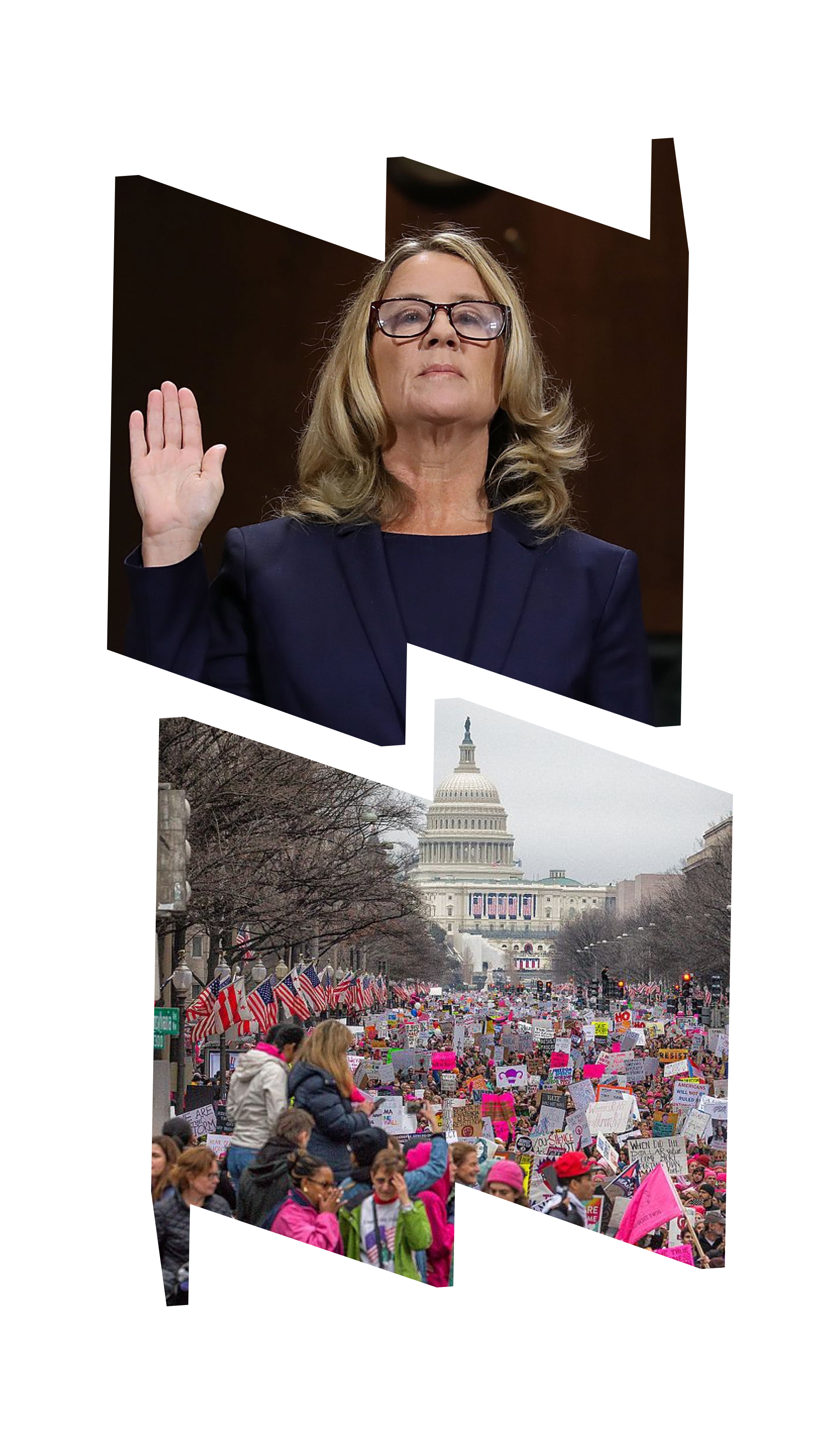 Feminism: The Fourth Wave: Christine Blasey Ford and Women's March images