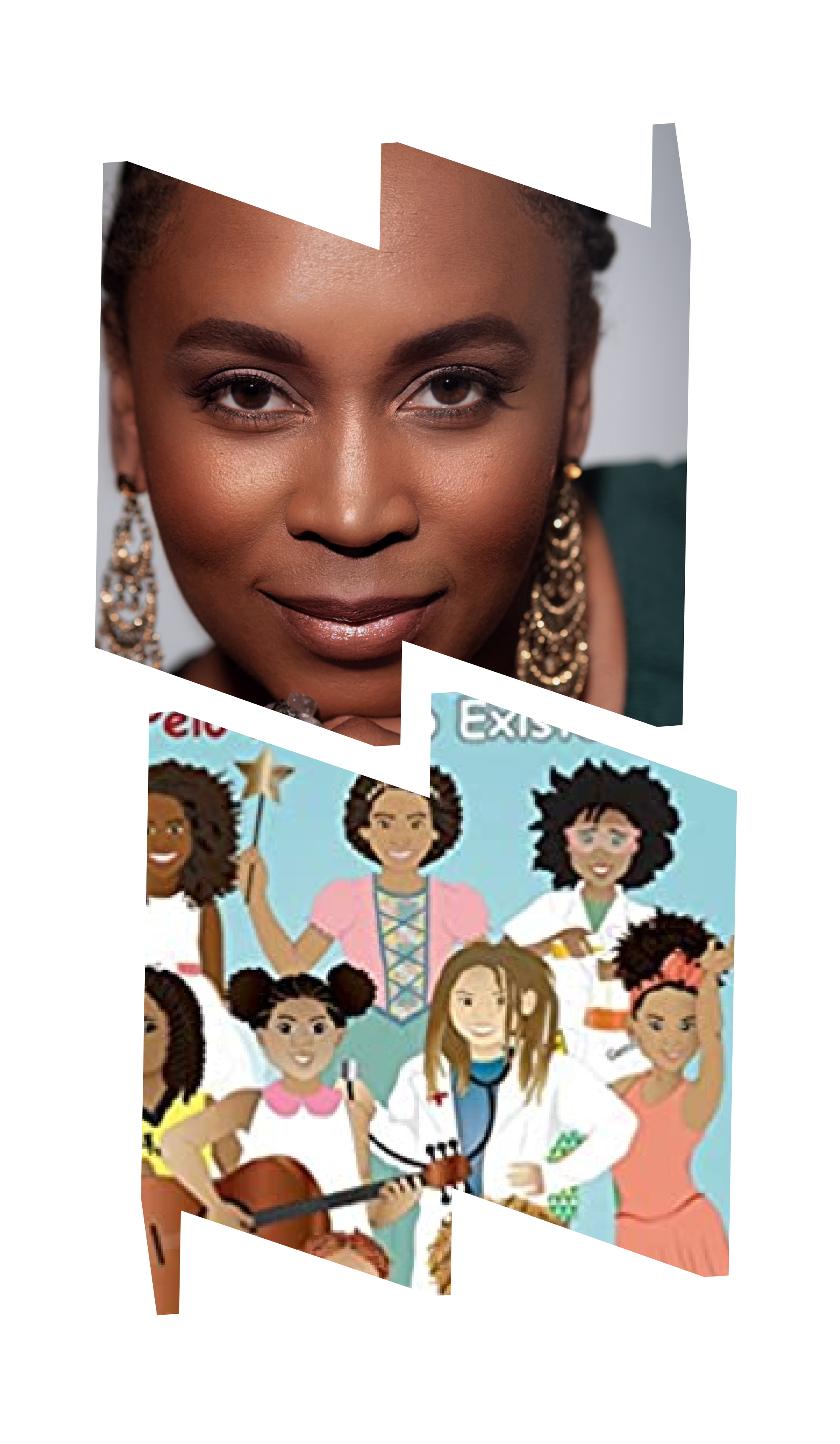 Author Sulma Arzu-Brown (left), image from book (right).