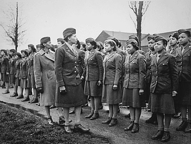 what was the first assignment given to the 855 wacs