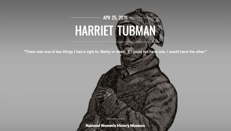 NWHM Harriet Tubman