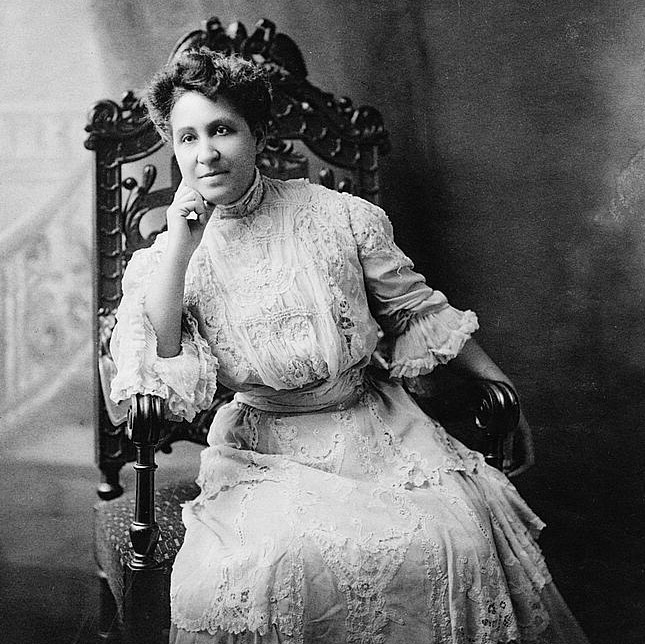 Seated portrait of Mary Church Terrell