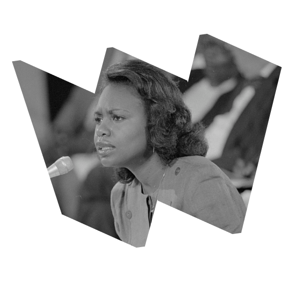 Third Wave of Feminism: Anita Hill Image