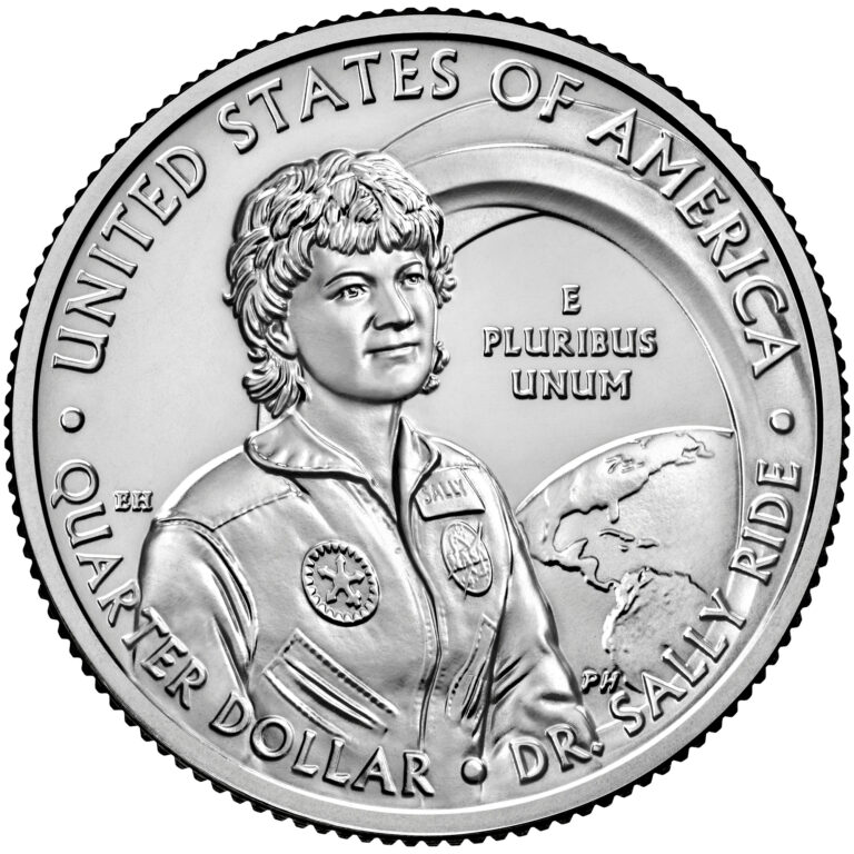 Image of the Dr. Sally Ride Quarter