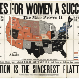Votes for Women Map