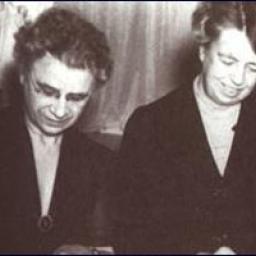 Henrietta Nesbitt and Eleanor Roosevelt