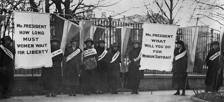 Politics And The English Language Essay College Day In The Picket Line Research Paper Essay also Yellow Wallpaper Essays The Woman Suffrage Movement National Womens History Museum Genetically Modified Food Essay Thesis