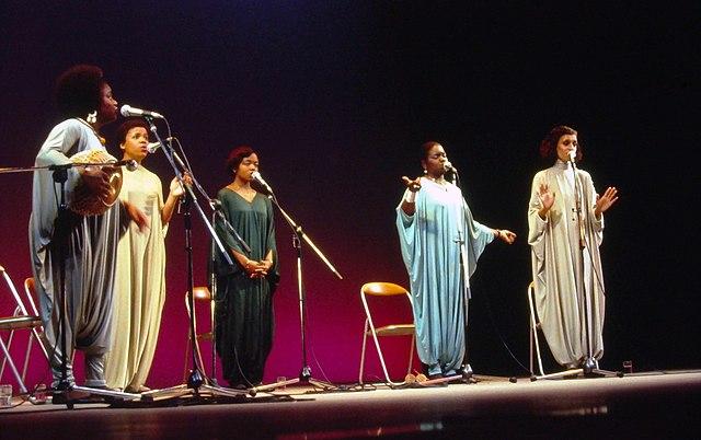 Sweet Honey in the Rock performing in Japan