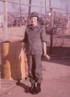 Lt. Col. Annie Ruth Graham in uniform
