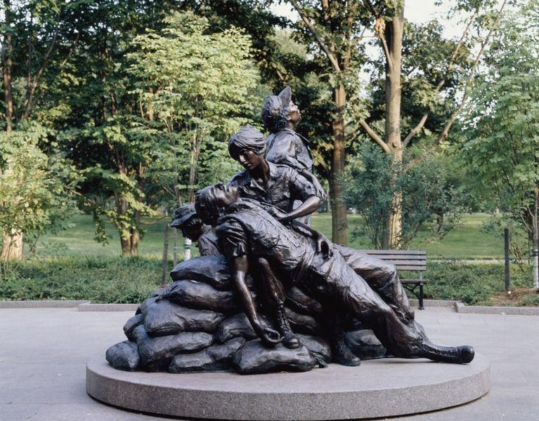 Glenna Goodacre's Vietnam Women's Memorial