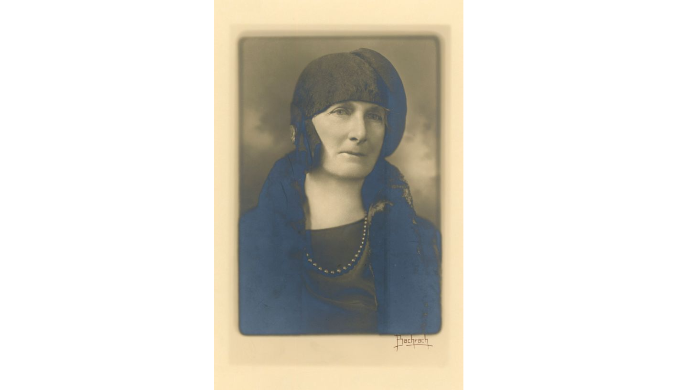 Portrait of Florence Bascom 1920s 2
