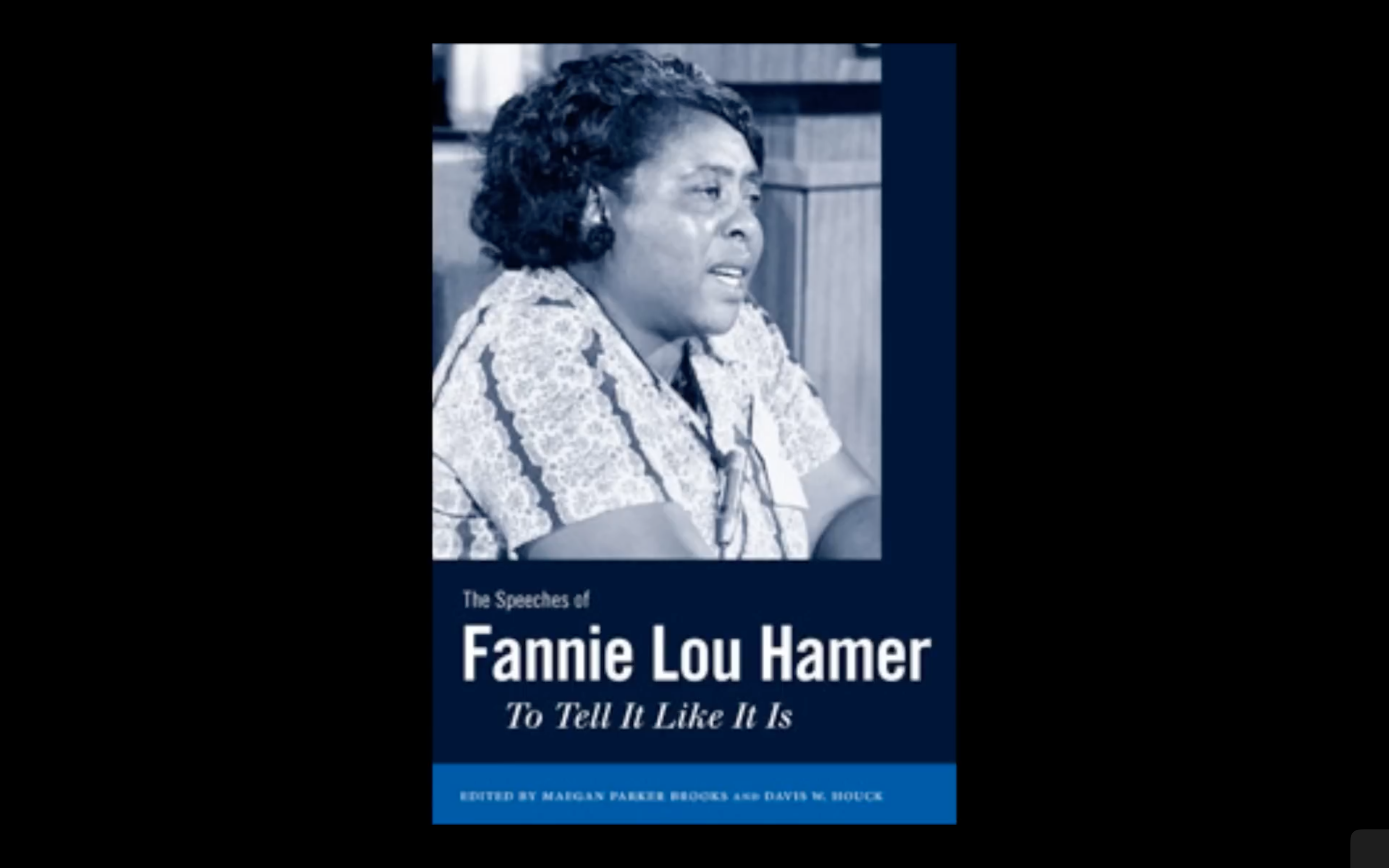 Cover of the book The Speeches of Fannie Lou Hamer: To Tell It Like It Is