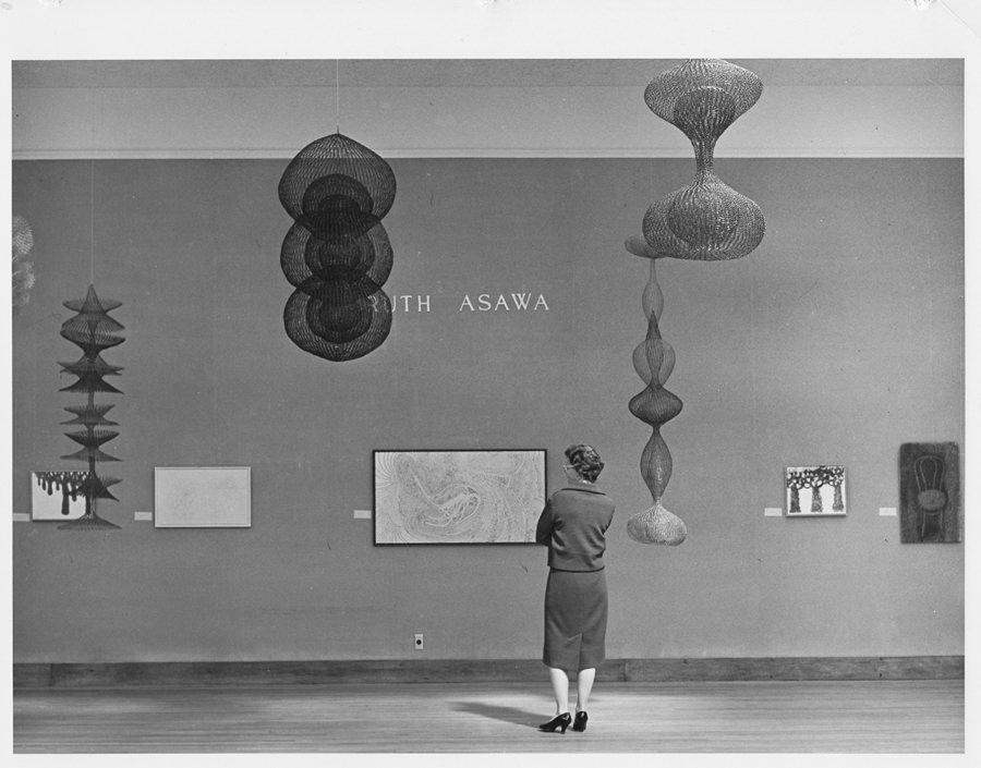 Installation shot from solo exhibit at M.H. de Young Museum