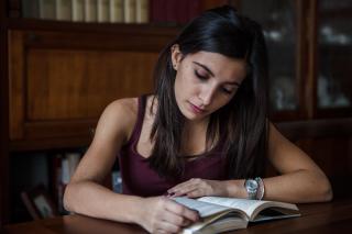 Woman reading
