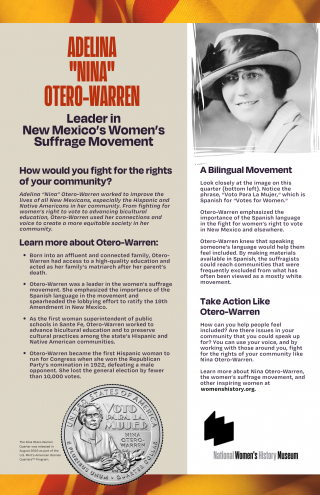 Nina Otero-Warren Poster Image