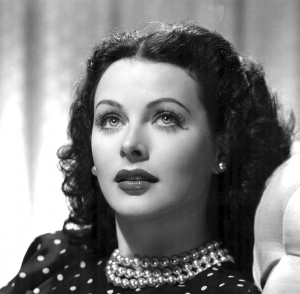 Photograph of woman tech-inventor Hedy Lamarr