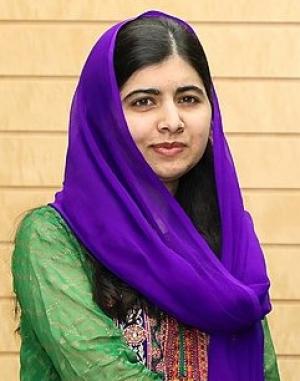 Photo of Malala Yousafzai