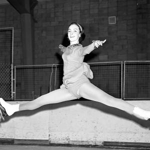 Peggy Flemming Action Shot