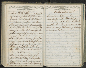 Excerpt from Francis Anne Rollin’s Journal