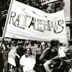 Members of the lesbian feminist group Radicalesbians